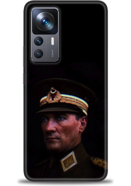 Xiaomi Mi 12T Pro Kılıf Hd Baskılı Kılıf + Seramik Tam Kaplayan Ekran Koruyucu 21