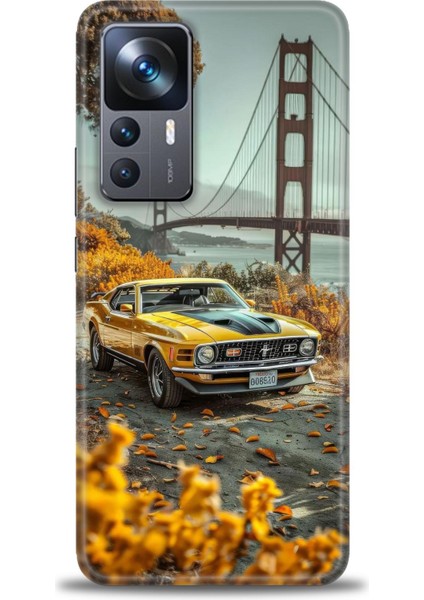 Xiaomi Mi 12T Pro Kılıf Hd Baskılı Kılıf + Seramik Tam Kaplayan Ekran Koruyucu 105