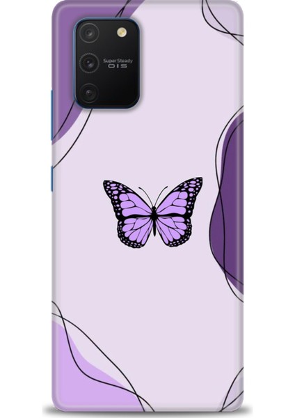 Samsung Galaxy A91 Hd Baskılı Kılıf + Seramik Tam Kaplayan Ekran Koruyucu 182