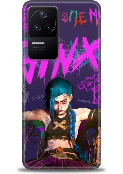 Xiaomi Poco F4 Kılıf Hd Baskılı Kılıf + Seramik Tam Kaplayan Ekran Koruyucu 275