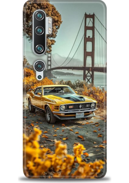 Xiaomi Mi Note 10 Pro Kılıf Hd Baskılı Kılıf + Seramik Tam Kaplayan Ekran Koruyucu 105