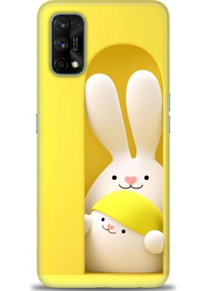 Realme 7 Pro Kılıf Hd Baskılı Kılıf + Seramik Tam Kaplayan Ekran Koruyucu 72