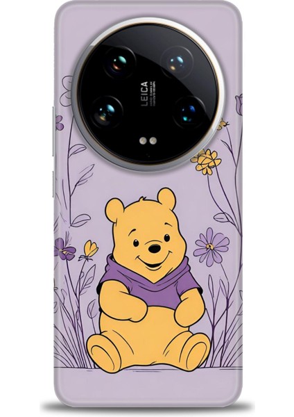 Xiaomi Mi 14 Ultra Kılıf Hd Baskılı Kılıf + Seramik Tam Kaplayan Ekran Koruyucu 55