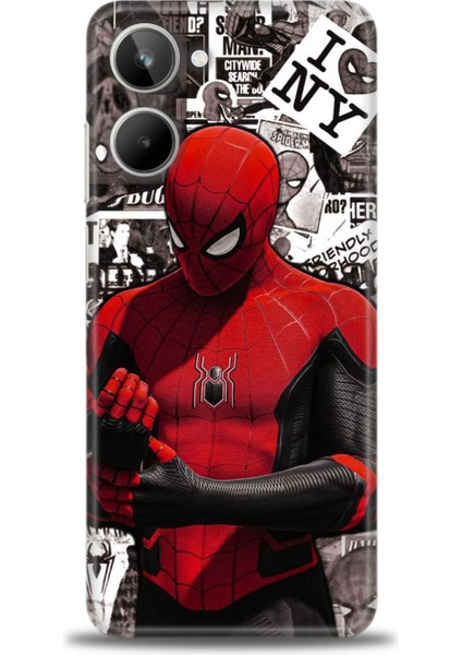 Realme 10 4g Kılıf Hd Baskılı Kılıf + Seramik Tam Kaplayan Ekran Koruyucu 95