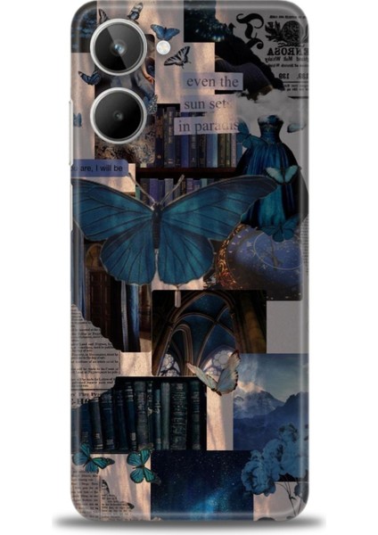 Realme 10 4g Kılıf Hd Baskılı Kılıf + Seramik Tam Kaplayan Ekran Koruyucu 207