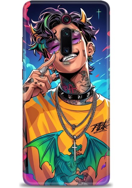 Xiaomi Mi 9t Kılıf Hd Baskılı Kılıf + Seramik Tam Kaplayan Ekran Koruyucu 259