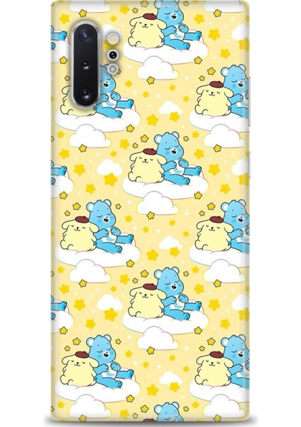 Samsung Galaxy Note 10 Plus Hd Baskılı Kılıf + Seramik Tam Kaplayan Ekran Koruyucu 495