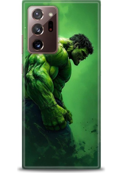 Samsung Galaxy Note 20 Ultra Hd Baskılı Kılıf + Seramik Tam Kaplayan Ekran Koruyucu 96