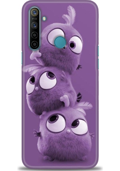 Realme C3 Kılıf Hd Baskılı Kılıf + Seramik Tam Kaplayan Ekran Koruyucu 361