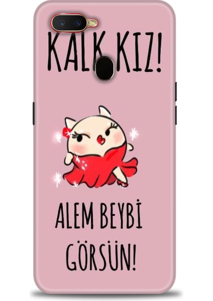 Oppo A12 Kılıf Hd Baskılı Kılıf + Seramik Tam Kaplayan Ekran Koruyucu 165