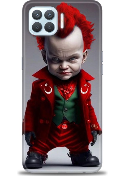 Oppo A73 Kılıf Hd Baskılı Kılıf + Seramik Tam Kaplayan Ekran Koruyucu 248