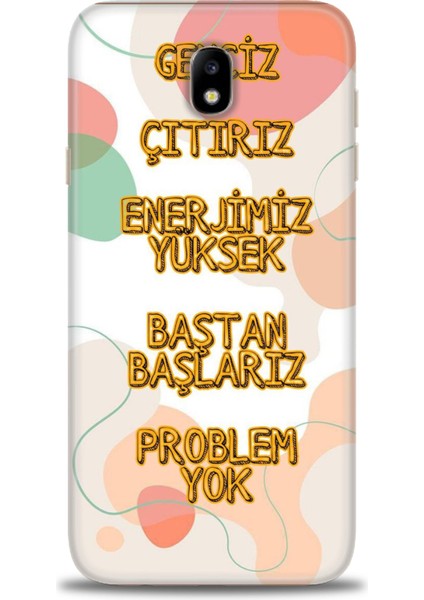 Samsung Galaxy J7 Pro Hd Baskılı Kılıf + Seramik Tam Kaplayan Ekran Koruyucu 170