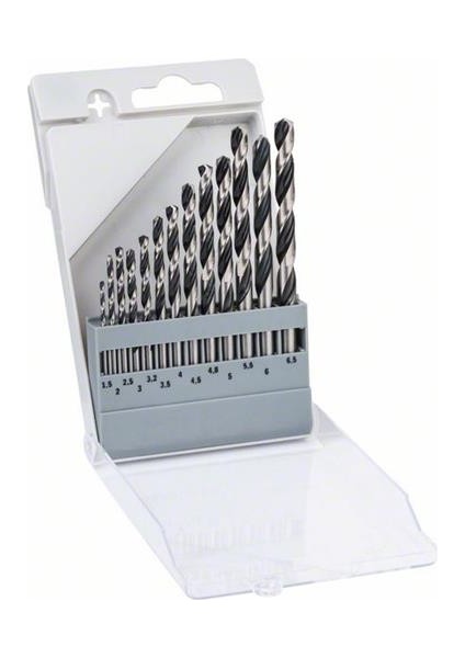 13 Parça Metal Pointteq Spiral Matkap Ucu Seti