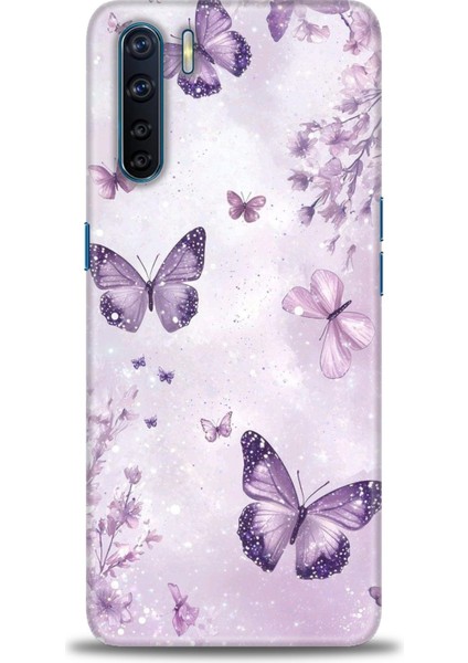 Oppo A91 Kılıf Hd Baskılı Kılıf + Seramik Tam Kaplayan Ekran Koruyucu 292