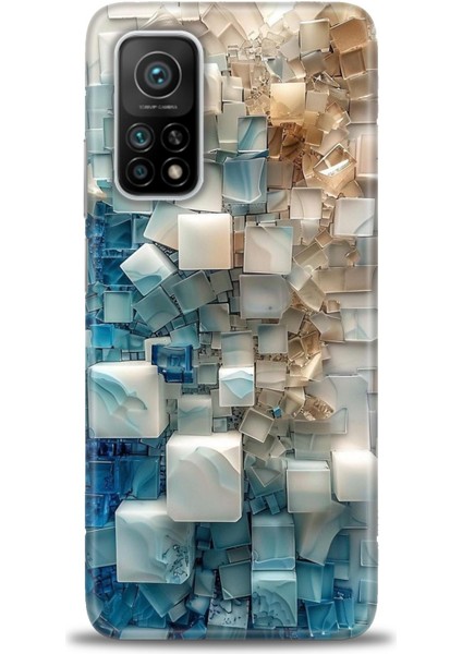 Xiaomi Mi 10T Kılıf Hd Baskılı Kılıf + Seramik Tam Kaplayan Ekran Koruyucu 326