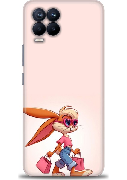 Realme 8 Kılıf Hd Baskılı Kılıf + Seramik Tam Kaplayan Ekran Koruyucu 404