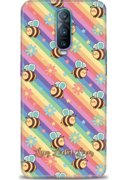 Oppo RX17 Pro Kılıf Hd Baskılı Kılıf + Seramik Tam Kaplayan Ekran Koruyucu 419