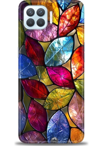 Oppo Reno 4 Lite Kılıf Hd Baskılı Kılıf + Seramik Tam Kaplayan Ekran Koruyucu 339
