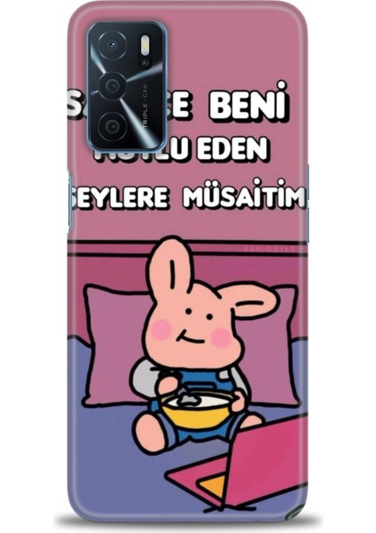 Oppo A16 Kılıf Hd Baskılı Kılıf + Seramik Tam Kaplayan Ekran Koruyucu 166