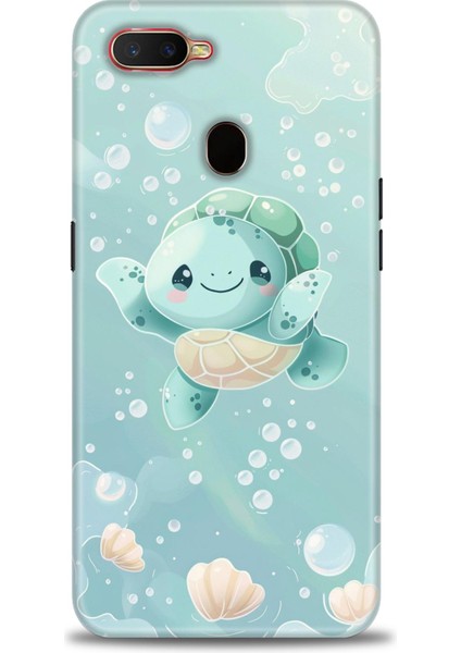 Oppo A12 Kılıf Hd Baskılı Kılıf + Seramik Tam Kaplayan Ekran Koruyucu 310