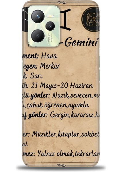 Realme C35 Kılıf Hd Baskılı Kılıf + Seramik Tam Kaplayan Ekran Koruyucu 471