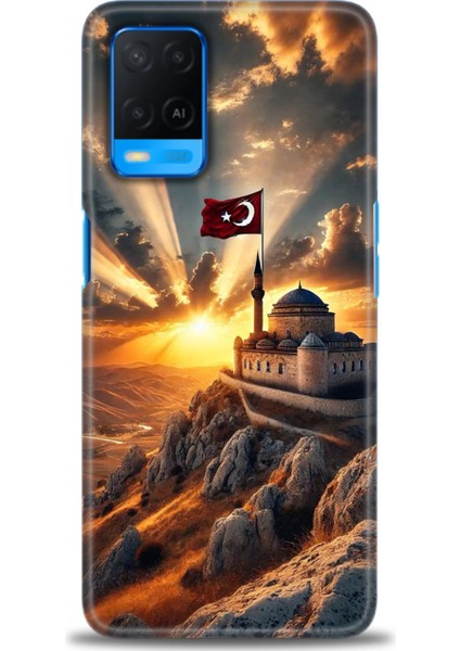 Oppo A54 4g Kılıf Hd Baskılı Kılıf + Seramik Tam Kaplayan Ekran Koruyucu 229