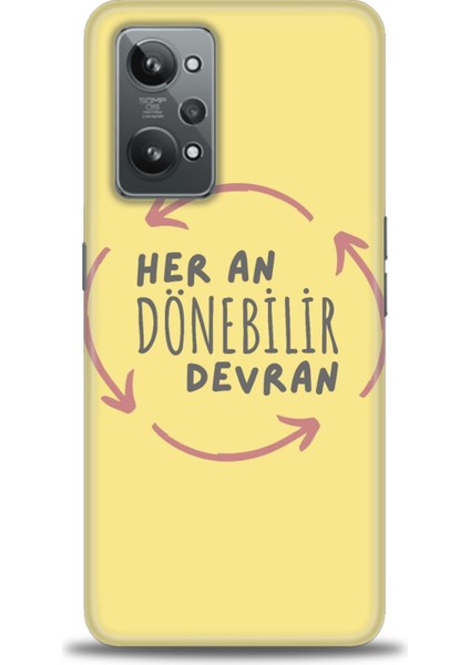 Realme Gt2 Kılıf Hd Baskılı Kılıf + Seramik Tam Kaplayan Ekran Koruyucu 167