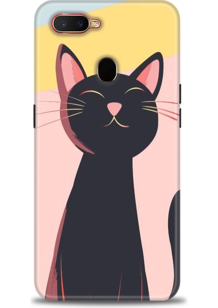 Oppo Ax7 Kılıf Hd Baskılı Kılıf + Seramik Tam Kaplayan Ekran Koruyucu 66