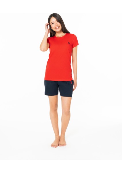 Kadın Kırmızı Şort Takım modelleri