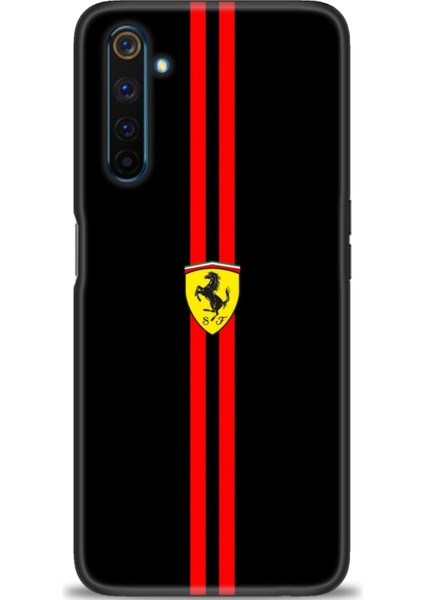 Realme 6 Pro Kılıf Hd Baskılı Kılıf + Seramik Tam Kaplayan Ekran Koruyucu 380