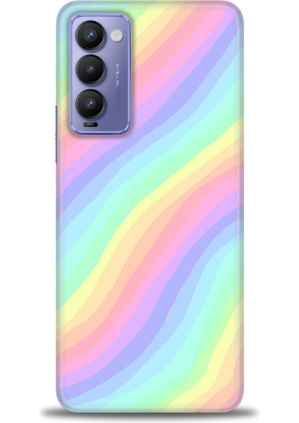Tecno Camon 18P Kılıf Hd Baskılı Kılıf + Seramik Tam Kaplayan Ekran Koruyucu 427