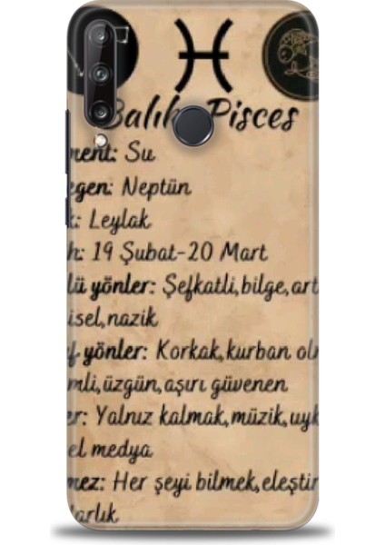 Huawei P40 Lite E Kılıf Hd Baskılı Kılıf + Seramik Tam Kaplayan Ekran Koruyucu 473