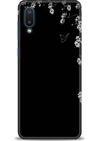 Samsung Galaxy A02 Hd Baskılı Kılıf + Seramik Tam Kaplayan Ekran Koruyucu 140