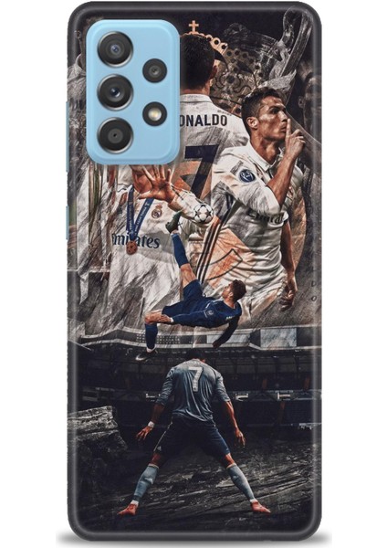 Samsung Galaxy A52S 5g Hd Baskılı Kılıf + Seramik Tam Kaplayan Ekran Koruyucu 10