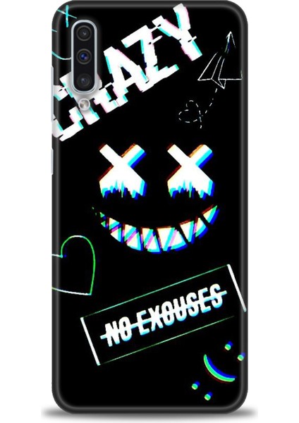 Samsung Galaxy A30S Hd Baskılı Kılıf + Seramik Tam Kaplayan Ekran Koruyucu 356