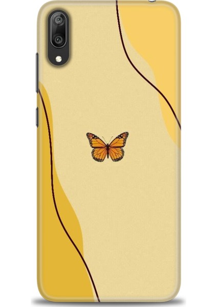 Huawei Y7 Prime 2019 Kılıf Hd Baskılı Kılıf + Seramik Tam Kaplayan Ekran Koruyucu 188