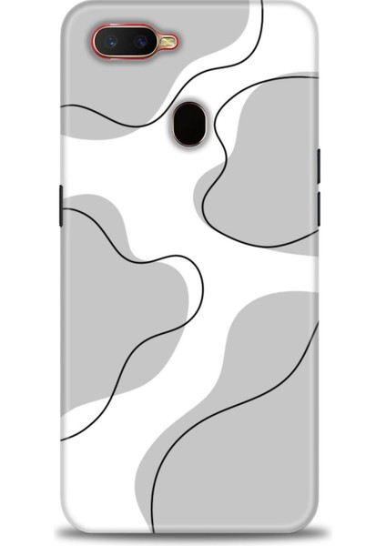 Oppo Ax7 Kılıf Hd Baskılı Kılıf + Seramik Tam Kaplayan Ekran Koruyucu 177