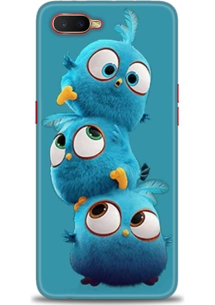 Oppo RX17 Neo Kılıf Hd Baskılı Kılıf + Seramik Tam Kaplayan Ekran Koruyucu 365