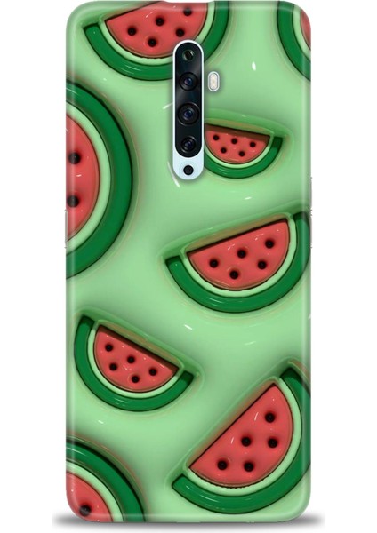 Oppo Reno 2z Kılıf Hd Baskılı Kılıf + Seramik Tam Kaplayan Ekran Koruyucu 118