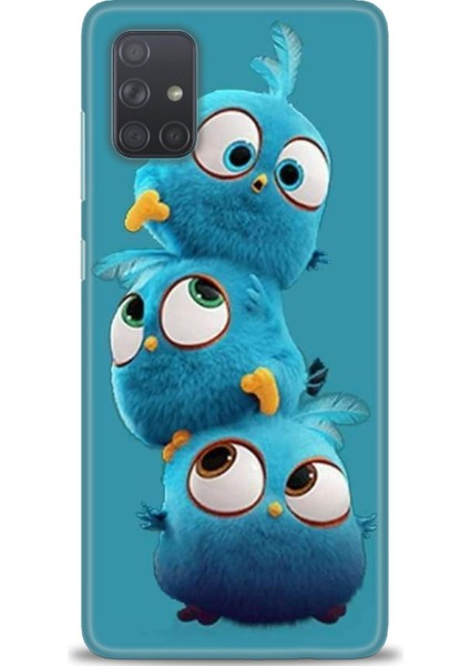 Samsung Galaxy A71 Hd Baskılı Kılıf + Seramik Tam Kaplayan Ekran Koruyucu 365