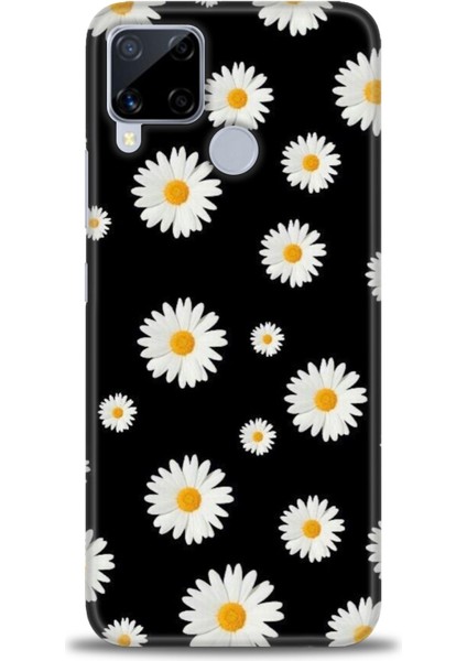 Realme C15 Kılıf Hd Baskılı Kılıf + Seramik Tam Kaplayan Ekran Koruyucu 135