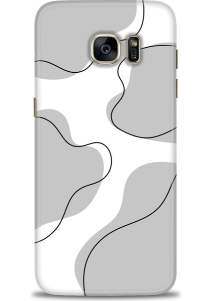 Samsung Galaxy S7 Edge Hd Baskılı Kılıf + Seramik Tam Kaplayan Ekran Koruyucu 177