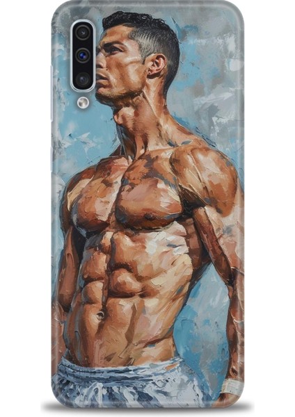 Samsung Galaxy A50S Hd Baskılı Kılıf + Seramik Tam Kaplayan Ekran Koruyucu 4