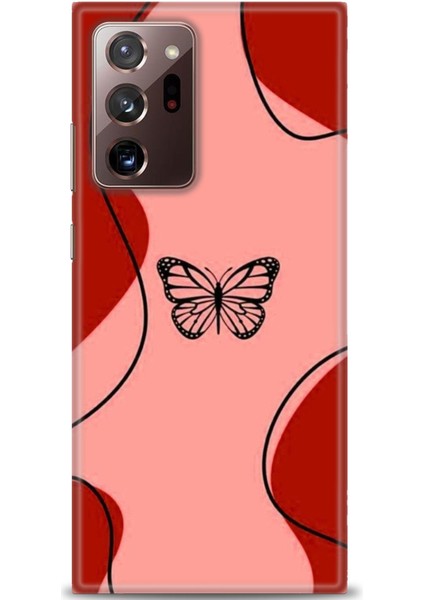 Samsung Galaxy Note 20 Hd Baskılı Kılıf + Seramik Tam Kaplayan Ekran Koruyucu 189