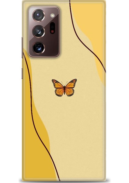 Samsung Galaxy Note 20 Hd Baskılı Kılıf + Seramik Tam Kaplayan Ekran Koruyucu 188