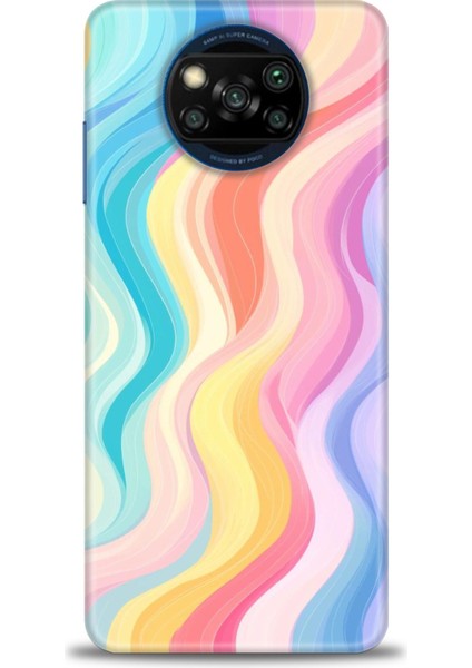 Xiaomi Poco X3 Nfc Kılıf Hd Baskılı Kılıf + Seramik Tam Kaplayan Ekran Koruyucu 424