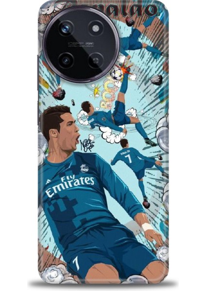 Realme 11 4g Kılıf Hd Baskılı Kılıf + Seramik Tam Kaplayan Ekran Koruyucu 1