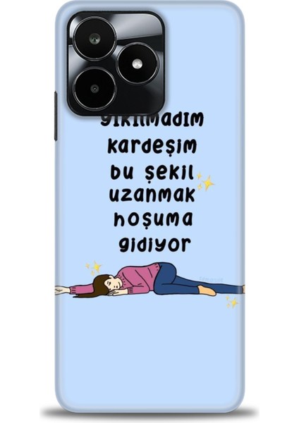 Realme C53 Kılıf Hd Baskılı Kılıf + Seramik Tam Kaplayan Ekran Koruyucu 169