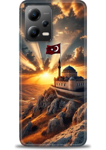 Xiaomi Poco X5 5g Kılıf Hd Baskılı Kılıf + Seramik Tam Kaplayan Ekran Koruyucu 229