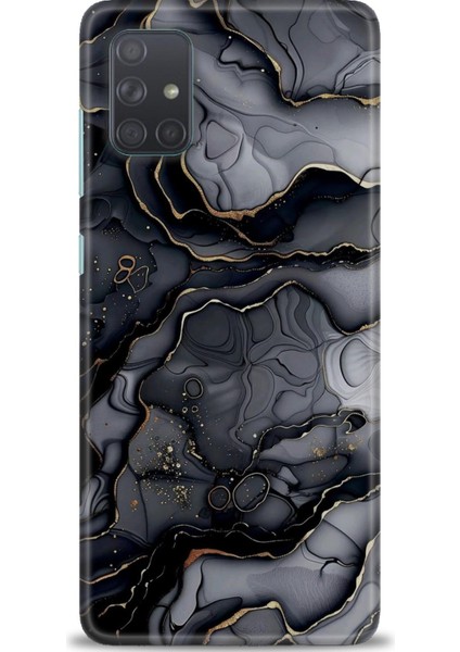 Samsung Galaxy A71 Hd Baskılı Kılıf + Seramik Tam Kaplayan Ekran Koruyucu 314